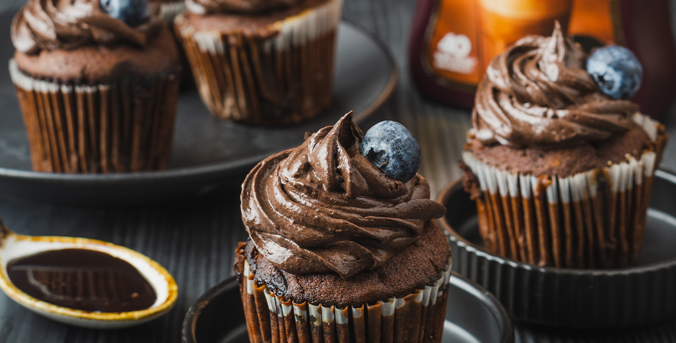 Microwave Chocolate Cupcakes