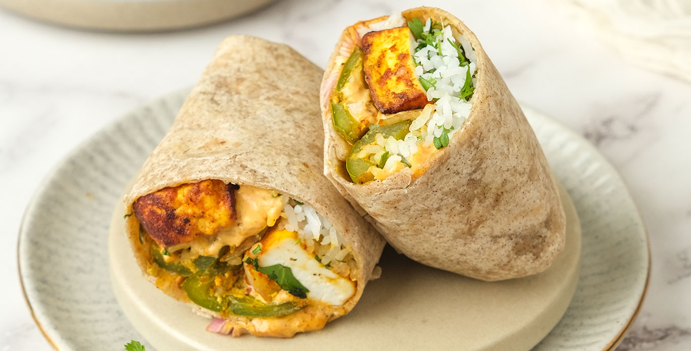 TANDOORI PANEER BURRITO