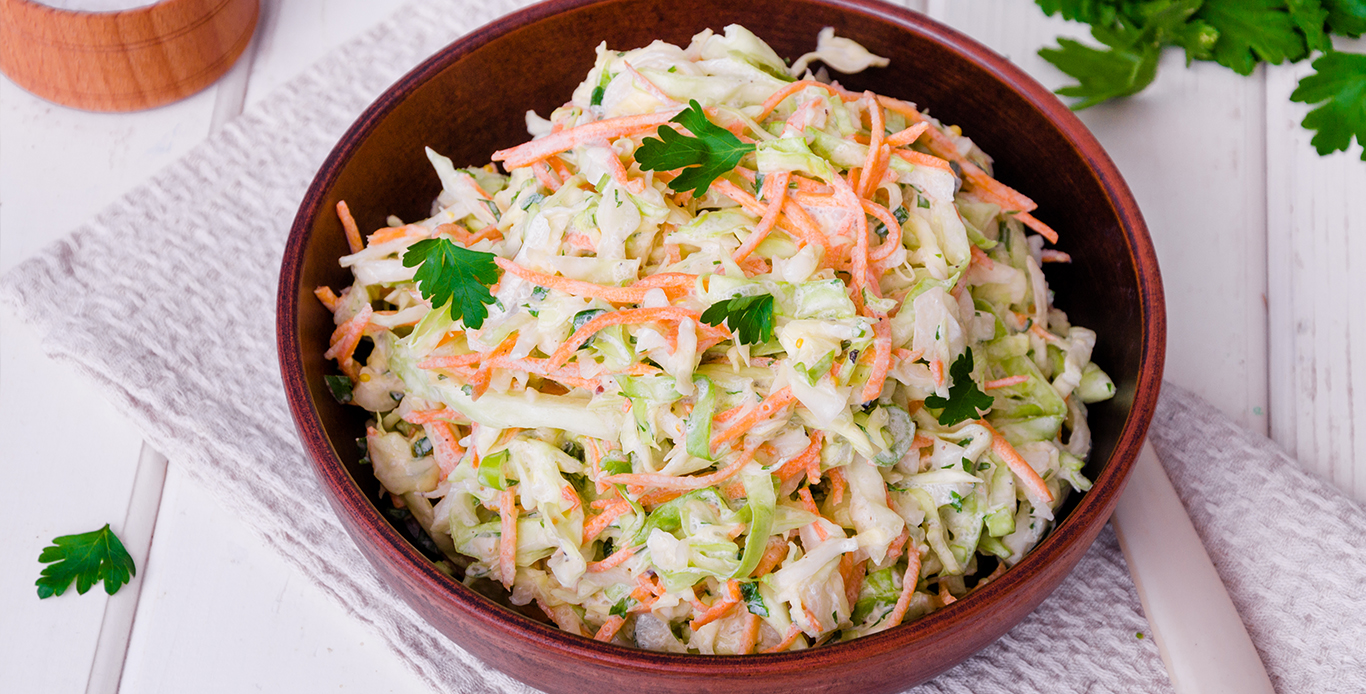 Brewed Vinegar Based ColeslawÂ 