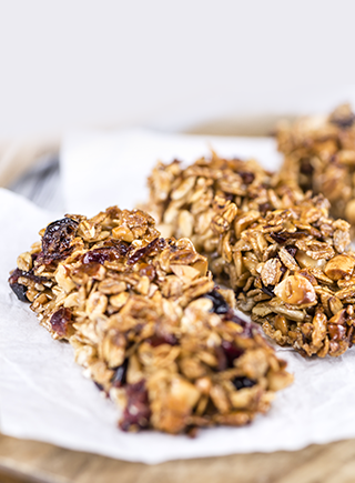 CRANBERRY GRANOLA BARS