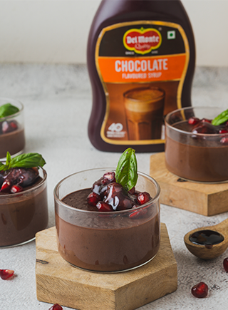 Chocolate Syrup Pudding Cups