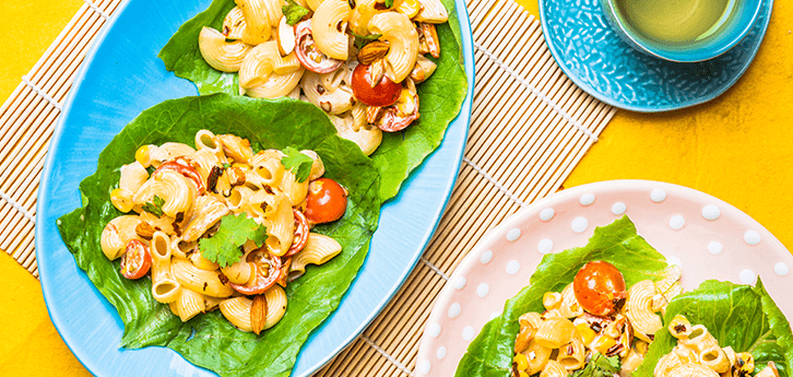 Del Monte MACARONI SALAD LETTUCE CUPS Recipe