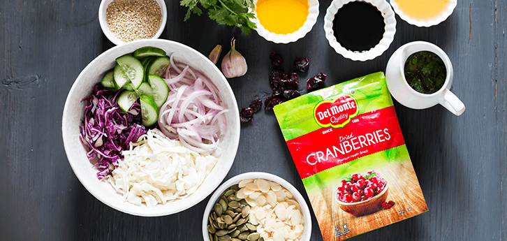 Del Monte CABBAGE CRANBERRY SALAD Recipe