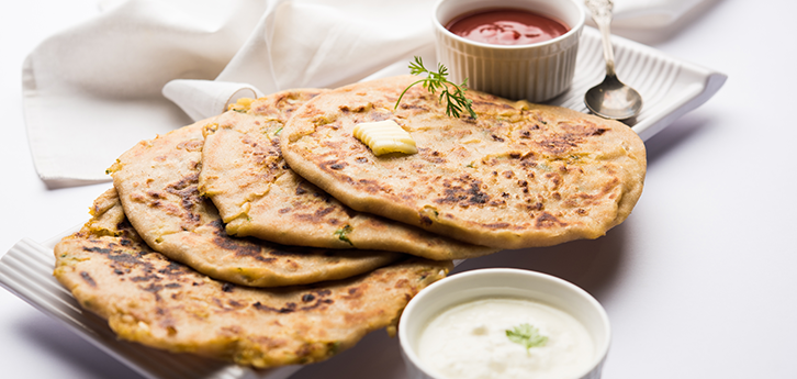 Del Monte LEFT OVER SABZI KA PARANTHA Recipe