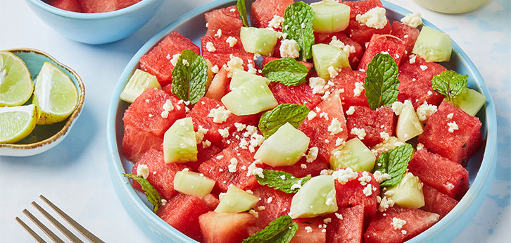 Del Monte Watermelon Feta Salad Recipe