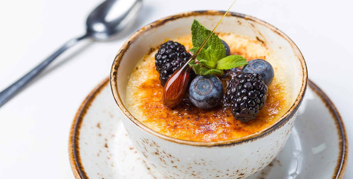 PINEAPPLE YOGURT BRULEE