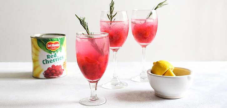 Del Monte CHERRY ROSEMARY COOLER Recipe