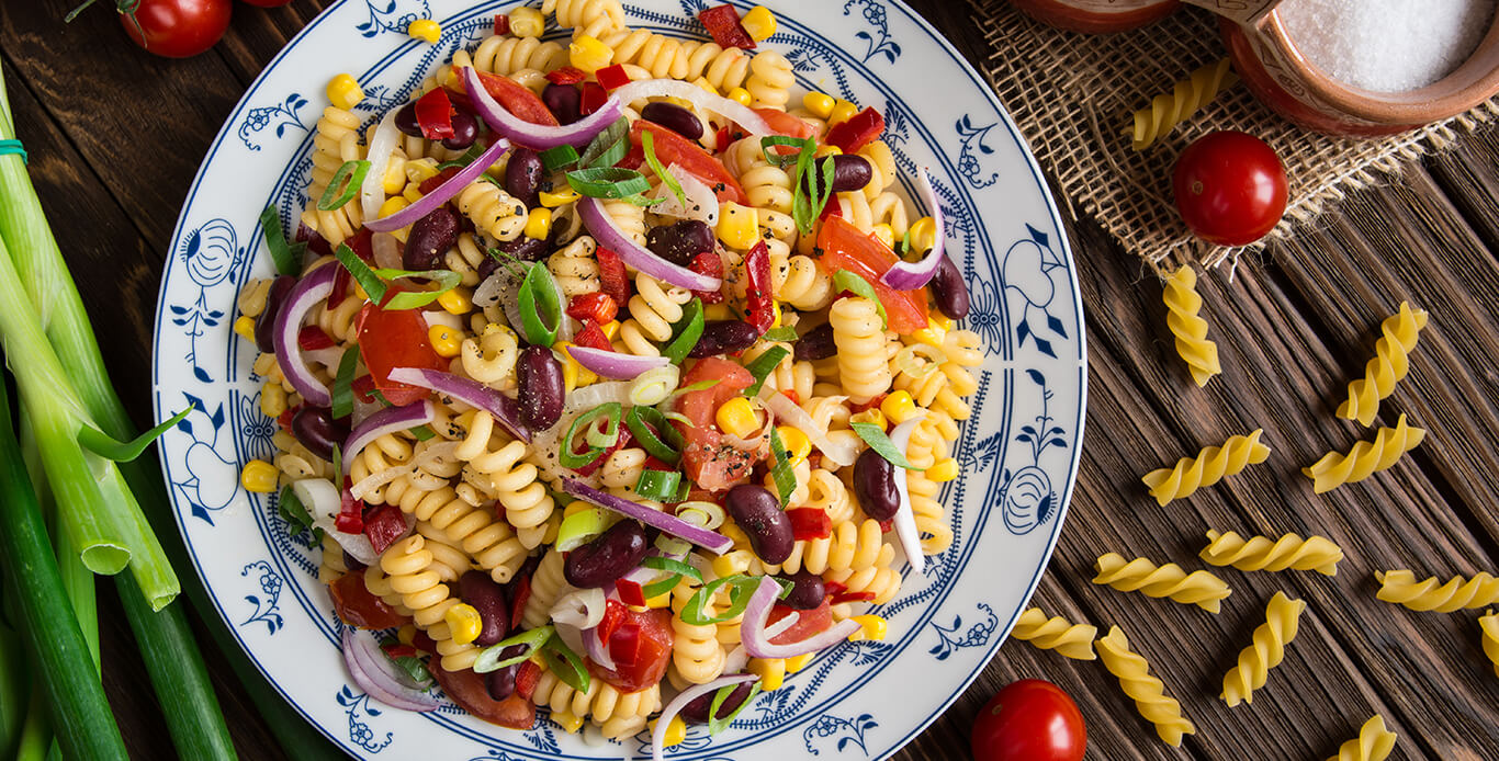 Corn and Tomato Pasta