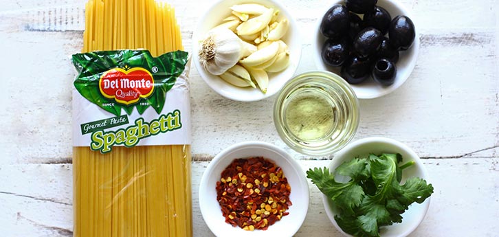 Del Monte Spaghetti Aglio OlioÂ  Recipe