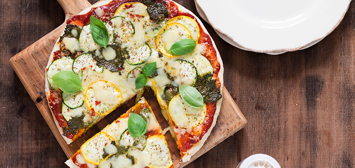 Del Monte ZUCCHINI PIZZA WITH PIZZA SAUCE Recipe